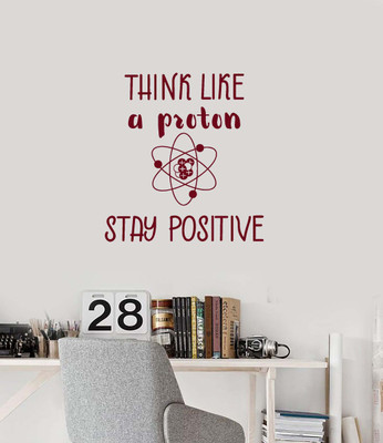 Xskin 27 cm Science Funny Quote Physics Self Adhesive Sticker(Pack of 1)