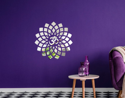EJAart 77 cm Daimond Om Self Adhesive Sticker(Pack of 1)