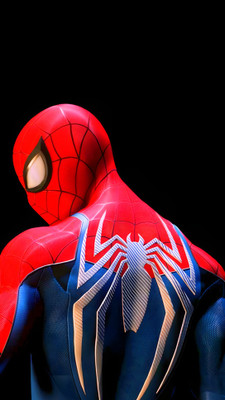 swaroopa 16.5 inch Spiderman A3 size non tearable sticker Self Adhesive Sticker(Pack of 1)