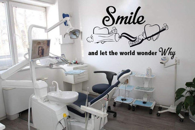 stylishdecor 65 cm s_smileday Self Adhesive Sticker(Pack of 1)