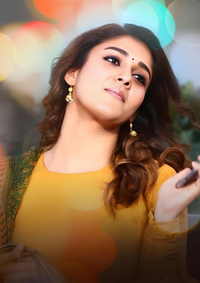 Dumdic 30 cm Nayanthara Nice Look A4 Strong Self Adhesive Sticker(Pack of 1)