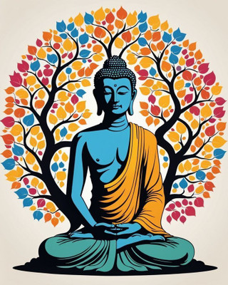 ZEN TREK 45 cm Trendy Waterproof Decorative Sticker for Wall, Laptop, Bike, Car, Mobile & Home Self Adhesive Sticker(Pack of 1)