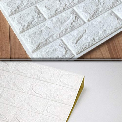 Walper Embossed Architecture White Wallpaper(L x W: 70 cm x 77 cm)