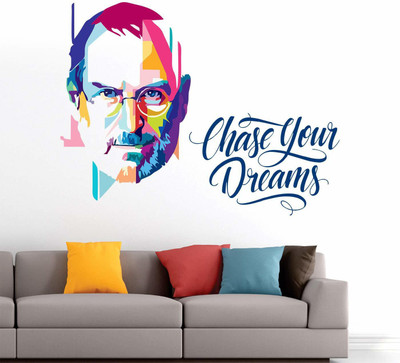 stylishdecor 60 cm m...motivatinal quotes33 Self Adhesive Sticker(Pack of 1)