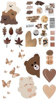 MINISCREATIONS 10 inch 35 Non-Reusable Sticker(Pack of 4)