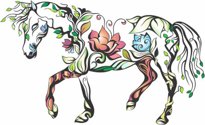 SHOPGLOW 52 cm NEW STCKER 235AS353 H35 Removable Sticker(Pack of 1)
