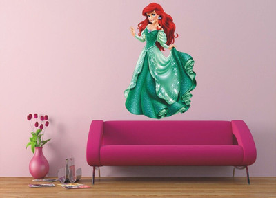 parth decor 91 cm STICKERS CUTE DOLL wallsticker Self Adhesive Sticker(Pack of 1)