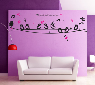 Epithet Studio 36 cm CS Hanging Red Classic Lamps Wall Sticker Self Adhesive Sticker(Pack of 1)