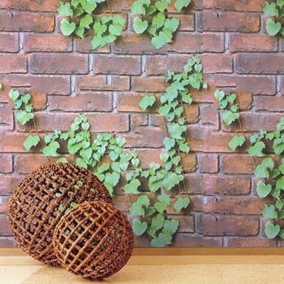 Flipkart SmartBuy 200 cm Wall Stickers Wallpaper 3D Ivy Plant Vine Nature Living Room Self Adhesive Self Adhesive Sticker(Pack of 1)