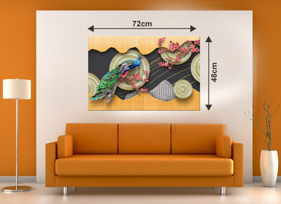 GLOBAL GRAPHICS 15 cm wallsticker Self Adhesive Sticker(Pack of 1)