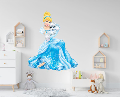 SHAH CREATION 67 cm Decorative cartoon wall sticker Self Adhesive Sticker(Pack of 1)