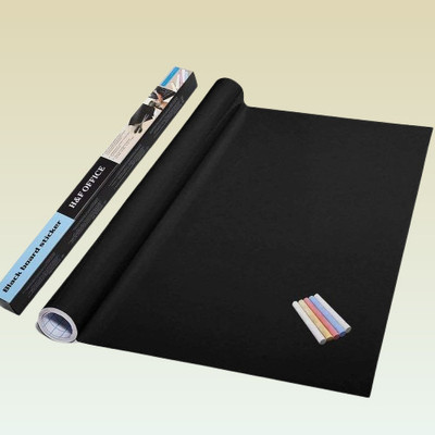 POLYGON 45 cm Writing board decal sheet 45x200cm ideal for household workplace learning Removable Sticker(Pack of 1)