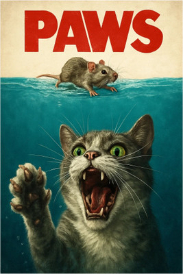 komstec 18 inch Wall Poster For Home, Office & Other Places Wall Poster 12x18 Inch Self Adhesive Sticker(Pack of 1)