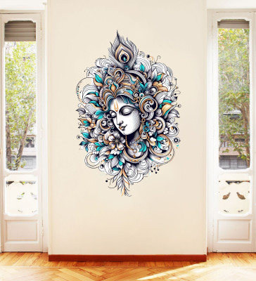 LAKSHIT ENTERPRISES 60 cm colorful cartoons kids wallsticker Self Adhesive Sticker(Pack of 1)