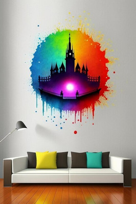 TrendVerse 45 cm WALL STICKER LATESTS 129 Self Adhesive Sticker(Pack of 1)