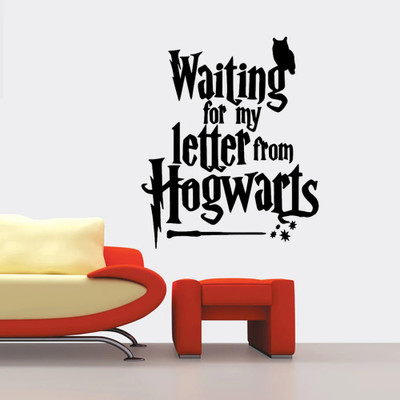 SnappyVinyl 33 cm waiting for my letter from Self Adhesive Sticker(Pack of 1)