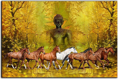 ZEN TREK 91.44 cm CANVAS HD DIGITAL PRINTING STICKER 172 Self Adhesive Sticker(Pack of 1)