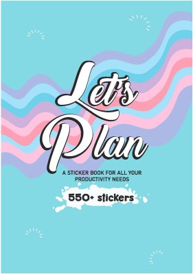 Doodle 21 cm 10 Pages stickers Booklet with 550+colourful stickers for Executives (Get Ahead) Self Adhesive Sticker(Pack of 1)