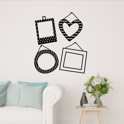 SnappyVinyl 27 cm Photo Frames Wall Sticker PVC Vinyl Self Adhesive Sticker(Pack of 1)