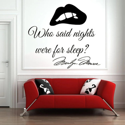 Xskin 42 cm Marilyn Monroe Self Adhesive Sticker(Pack of 1)