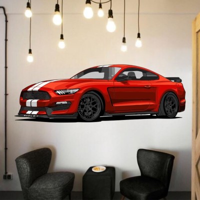 ArtisticDecals 101 cm Car Mountain jeeps, Racing car Wall Sticker Big size sticker, 3D sticker Self Adhesive Sticker(Pack of 1)