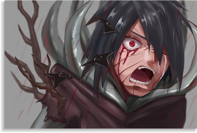 RKDECOR 91.44 cm Superhero Anime Poster For Gaming Room Home Wall Decor (Size 24x36 Inch)S27 Self Adhesive Sticker(Pack of 1)