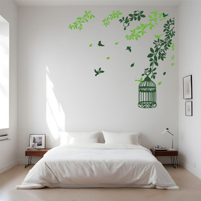Walldecor 90 cm NEW ST10 395MS47 H195 Self Adhesive Sticker(Pack of 1)