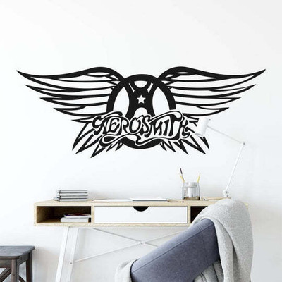 SnappyVinyl 120 cm Aerosmith Band Self Adhesive Sticker(Pack of 1)