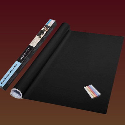juggaris 45 cm Chalkboard film sheet 45x200cm designed for household workplace classroom Removable Sticker(Pack of 1)