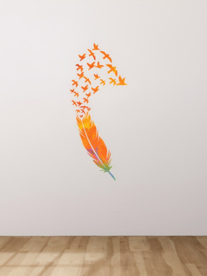 zocket 45 cm SH17 Self Adhesive Sticker(Pack of 1)