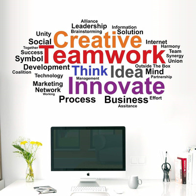 marvellous 60 cm m_creativeteamwork Self Adhesive Sticker(Pack of 1)