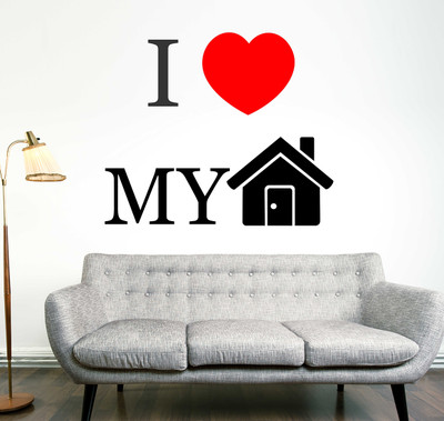 Hanu 70 inch My Home | Non-Reusable Sticker Self Adhesive Sticker(Pack of 1)