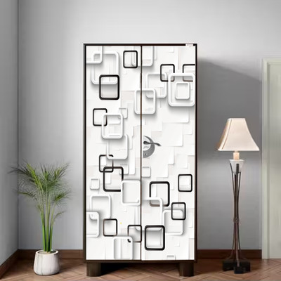 Asprintsolution 213 cm Almirah Sticker, Easy to Apply (99 x 213cm) Self Adhesive Sticker(Pack of 1)