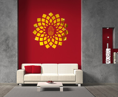 EJAart 60 cm Daimond Jain Self Adhesive Sticker(Pack of 1)