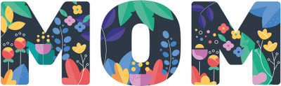 Epithet Studio 58 cm Mom wall stickerWall Sticker and Home Décor Self Adhesive Sticker(Pack of 1)