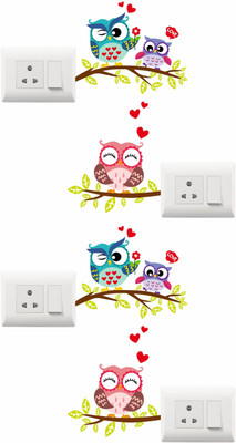 SR ENTERPRISE 26 cm Swicth Board Stickers Size - 12cm x 15cm Self Adhesive Sticker(Pack of 1)
