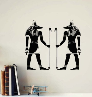 SnappyVinyl 27 cm Ancient Egypt Interior Self Adhesive Sticker(Pack of 1)