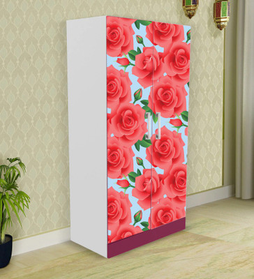 Creative Print Solution 177.8 cm Alexa Design Almirah Sticker size 30x70 inch Self Adhesive Sticker(Pack of 1)