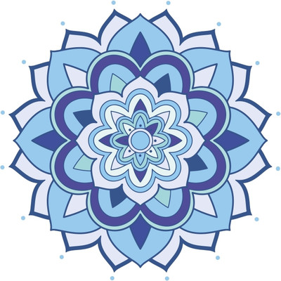 Epithet Studio 58 cm Home Decoration Rangoli , Room Décor Self Adhesive Sticker(Pack of 1)