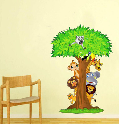 GLOBAL GRAPHICS 58 cm WALL STICKER Self Adhesive Sticker(Pack of 1)