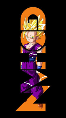 swaroopa 16.5 inch dragon ball Z sticker Self Adhesive Sticker(Pack of 1)