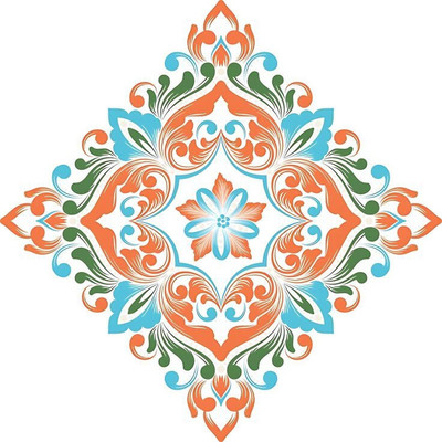 quickstix 45 cm NEW2025_Sticker for Living Room 395 Self Adhesive Sticker(Pack of 1)