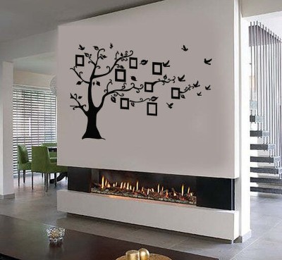 SnappyVinyl 27 cm Family Tree Room Self Adhesive Sticker(Pack of 1)