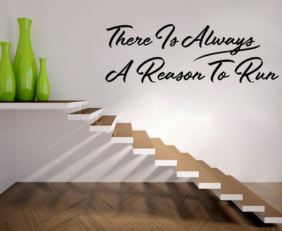 Littlebuds 120 cm Quotes Wallsticker Removable Sticker(Pack of 1)
