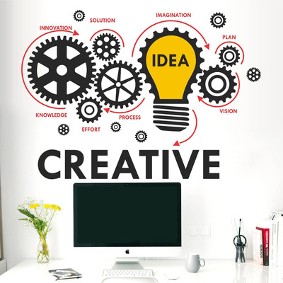 amazinghub 40 cm a...creative232 Self Adhesive Sticker(Pack of 1)