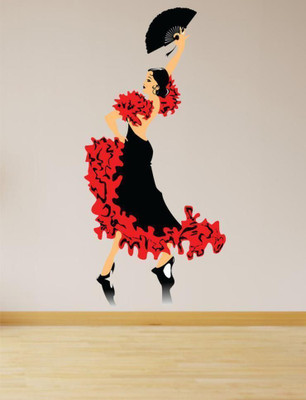 parth decor 60 cm PARTHDECORE 60 cm WALL STICKER (32X60) Self Adhesive Sticker(Pack of 1)