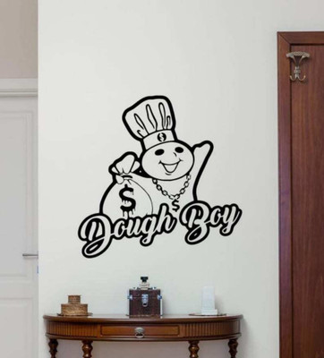 Xskin 45 cm Dough Boy Decal Vinyl Wall Self Adhesive Sticker(Pack of 1)