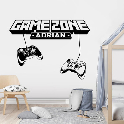 SnappyVinyl 54 cm Game Zone Controller Self Adhesive Sticker(Pack of 1)