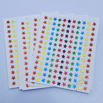 OneXone 10 inch 1540 Pcs Sticker in 10 Page Self Adhesive Sticker(Pack of 10)