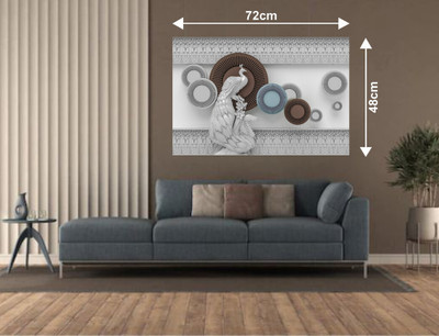 GLOBAL GRAPHICS 15 cm wallsticker Self Adhesive Sticker(Pack of 1)